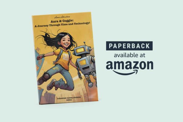 Aara’s Adventures Debut Book Released: “Aara and Coggie: A Journey Through Time and Technology”